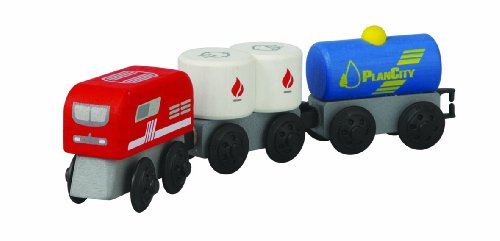 【Amazonの商品情報へ】PLANTOYS 燃料列車 6094