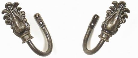 Holdbacks U-shaped S/2 Feather Bronze