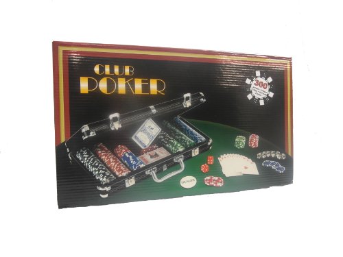 Wangor 30088LAS - Pokerkoffer 300 Chips Laser, 13.5 g, silber Preisvergleich