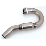 05-12 YAMAHA RAPTOR350: FMF POWERBOMB HEADER - STAINLESS STEEL (POLISHED SILVER) by FMF