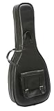 Levy � s Leathers Leather Deluxe Jumbo Acoustic Guitar Bag, Blac...