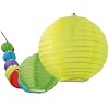 10er LED Lampionlichterkette solarbetrieben bunt