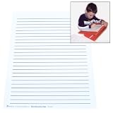 Raised Lines Paper Narrow