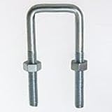 八幡ねじ 足長コの字ボルト M8×100mm P1．25