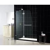 DreamLine SHDR-3345728-01 Aqua LUX Shower Door Clear Glass, Chrome