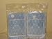 (2) Pair of Vintage Designer Double Outlet Switchplate Cover Set - Use Your Own Wallpaper or Fabric