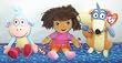 Ty Beanie Babies SET OF 3 DORA THE EXPLORER PLUSH