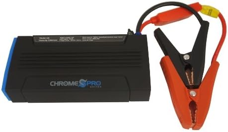 Chrome Pro Series PRO-A00077-00008 Multi-Function Emergency Car Jump Starter Kit and Power Bank