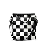Odds&Ends シートベルト 縦型トートバッグ:Goal / Black x White