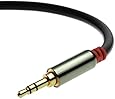3.5mm Male To Male Stereo Audio Cable (4 Feet) by Mediabridge - Step Down Design - (Part# MPC-35-4 )