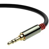 3.5mm Male To Male Stereo Audio Cable (4 Feet) by Mediabridge - Step Down Design - (Part# MPC-35-4 )
