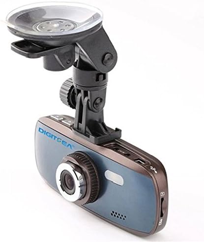 digitsea® Dashboard Dash Cam - Full HD 1080P H.264 2.7" LCD Car DVR Camera Video Recorder black box with G-Sensor Night Vision Motion Detection 120 degrees Wide Angle 4X Zoom - NT96650 + AR0330(Blue)