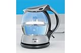 : Bush Silver Glass Jug Kettle.
