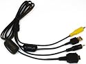 PicknBuy VMC-MD1 USB + AV Cable Lead For Sony Digital Camera Cyber-Shot SONY DSC-T9/T10/T20/T30/T50/T70/T75/T100/T200/T2/T300/T700/T77/T25/T90 SONY DSC-W50/W55/W70/W80/W85W90/W100/W110/W115/W120/W125/W130/W150/W170/W200/W300