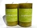 2 pcs/Set Aromatherapy Candles - Lemon, Cirtus & Sandalwood, Inspiration- Size 2x3 Total 96 Hrs Burning Time,100% Essential Oils,Made in USA,Wonderful Gifts
