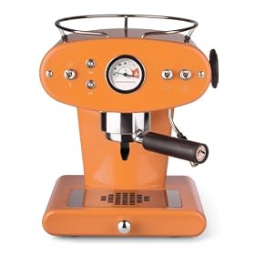 Francis Francis! X1 Ground Coffee Machine Orange