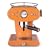Francis Francis! X1 Ground Coffee Machine Orange