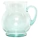 Egyptian Recycled Glass Basic Pitcher 7.5"H 76oz