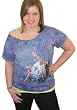 She-Shirt Scoop Neck Style T-Shirt with Swing Fairy Image Women's Sizing