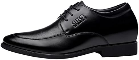 Guciheaven Mens 2015 New British Style Low Top Lace-up Casual Business Shoes(7 D(M)US, Black)