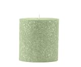 Root Candles Boutique 3 by 3-Inch Scented Timberline Pillar Candles, Hosta Green