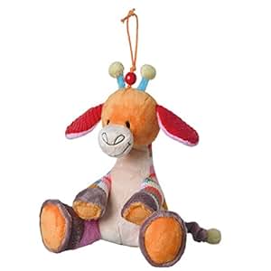 Doudou Musical Girafe Giro Musical 15 cm Happy Horse Peluches