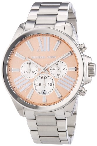 Michael Kors  - Reloj  de Cuarzo para Mujer, correa de Acero inoxidable color Plateado