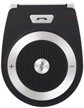 Wireless Bluetooth In-car Handsfree Car Kit Safe Drive Multipoint 3W Speaker Speakerphone with Sun Visor Clip Clamp Handsfree Car/vehicle Kit for Iphone Blackberry, Samsung, Motorola, Lg, Htc, Smartphone Ipad2/3/4/mini, Tablets and More (Black)