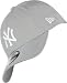 New Era 39thirty League NY Yankees casquette S/M grey/white