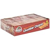 Austin Wheat Crackers & Cheaddar,  8-Count Packages (Pack of 12)