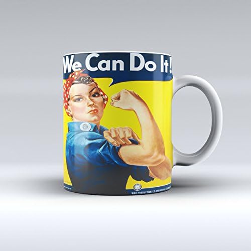 We Can Do It Mug Inspirational Mug Ceramic Coffee Mug 15OZ