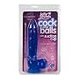Jelly Cock And Balls Suction Cup Blue