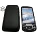 Samsung GT i7500 Galaxy Etui Leder Tasche Original SunCase Produkt ( Schwarz)