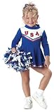 California Costumes Patriotic Cheerleader