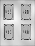 CK Products "Get Well Soon" Business Card Chocolate Mold