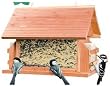 Perky Pet 50153 The Lodge Cedar Feeder, 8 lb capacity