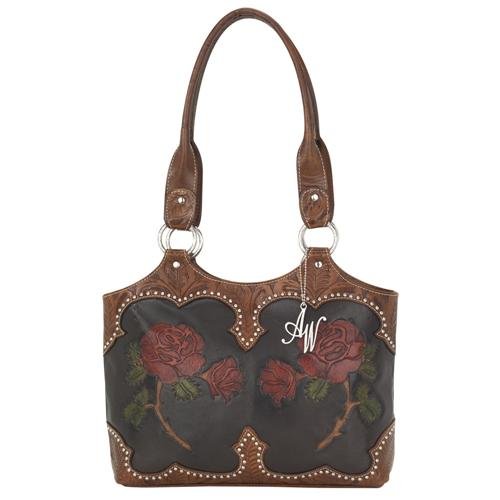Leather Tote Handbag - American West.
