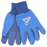 St. Louis Blues Jersey Style Gloves - Blue (One size Fits Most Ages 13+)