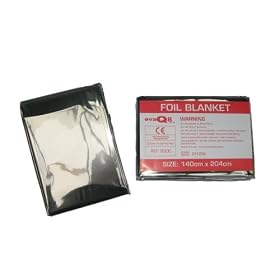Foil Survival Blanket - Silver