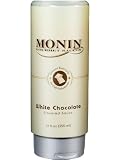 Monin Flavored Sauce, White Chocolate, 12-Ounce Bottles (Pack of 6)