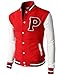 H2H Mens Slim Fit Cotton Varsity Baseball Bomber Jacket Of Various Styles