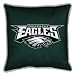 Philadelphia Eagles SIDELINES Jersey Material Toss Pillow