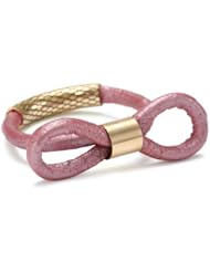 by boe Berry Leather Knot Ring, Size 7.5