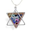 Chai and Star of David Necklace