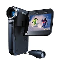 Samsung SC-X300L Flash Memory Divx Camcorder with 10x Optical Zoom and Wired External Camera