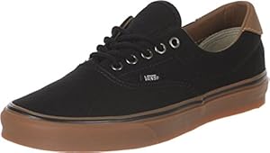 Vans Unisex Era 59 (C&L) Black/Classic Gum Skate Shoe 11 Men US