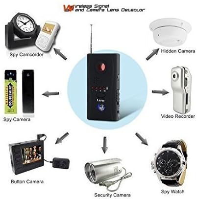 HOP LINK New Highly Sensitivity Anti-spy Signal Bug Rf Detector Hidden Camera Lens GSM Device Finder Monitor Full-range Al-round Cc308+