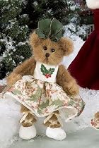 Bearington Bear Christmas Ballerina Hollyday Dancer - 10 Inch