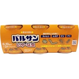 【クリックで詳細表示】バルサンいや-な虫 20g(6-10畳)＊3個入