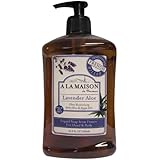 A La Maison de Provence Liquid Soap, Lavender Aloe, 16.9-Ounce Bottles (Pack of 3)